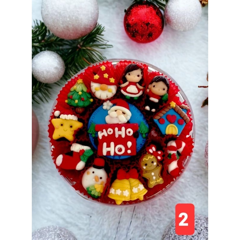 

[Kemas Box] Coklat Natal / coklat edisi natal 2023 kiloan 250gram,500gram, 1kg