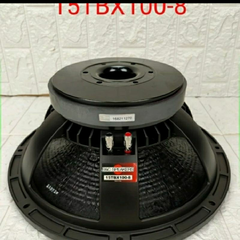 Speaker komponen B&amp;C 15TBX100 15INCH MID LOW