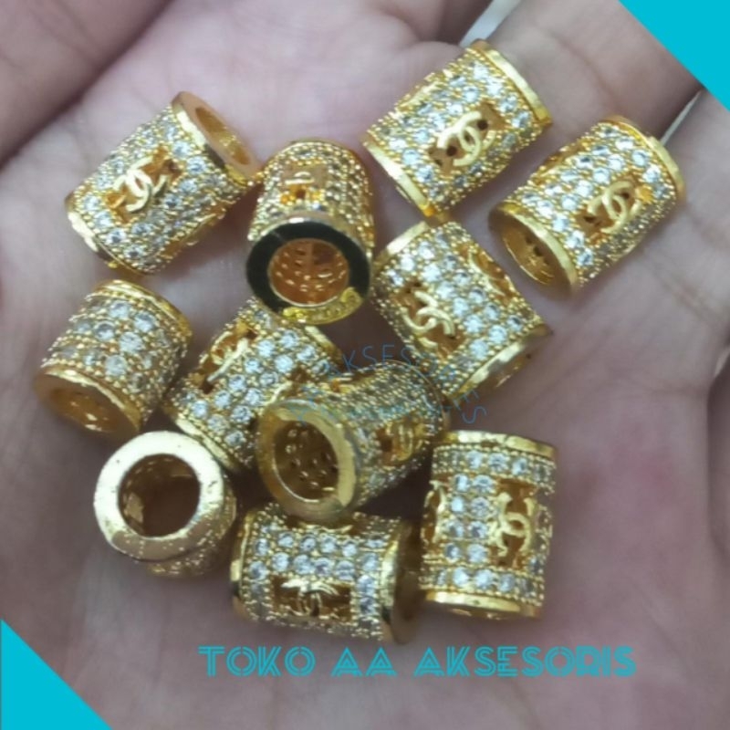 Liontin Spacer Xuping Tabung Liontin Gelang XP Premium