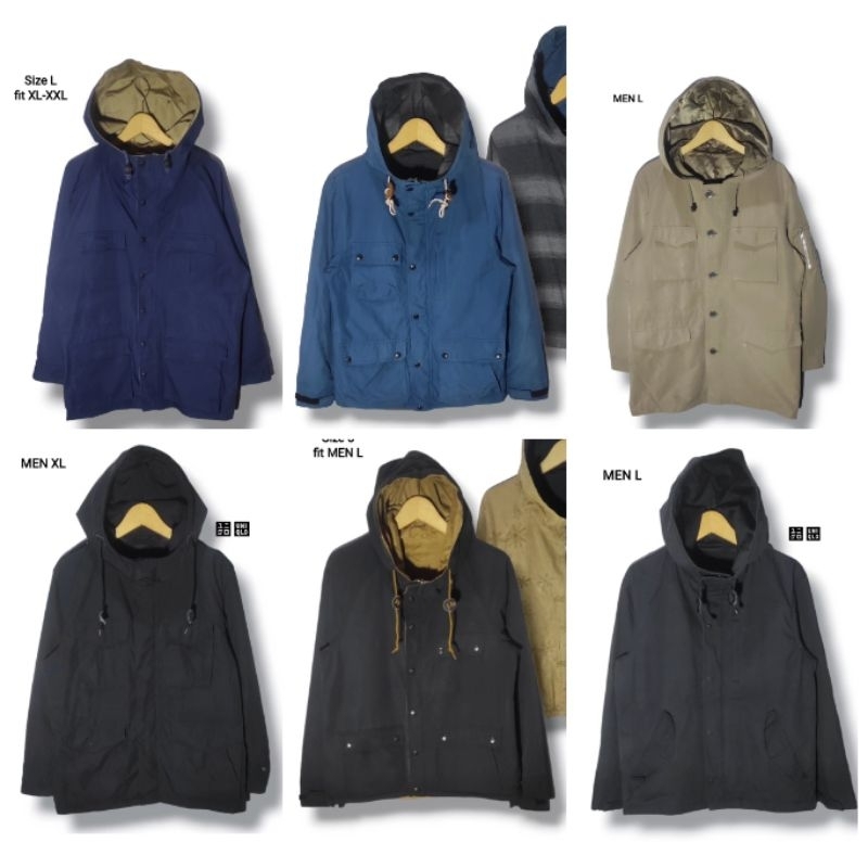 Mountain Parka Outdoor Coat Jacket unisex Pria Wanita preloved