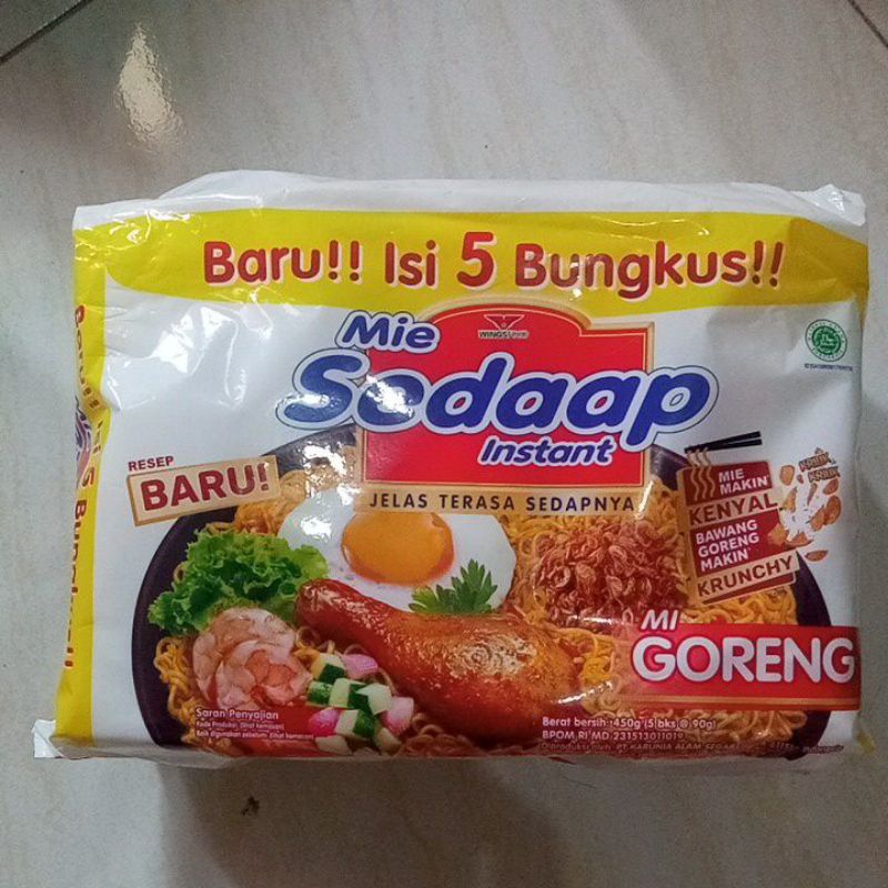 

Mie Sedap goreng isi 5