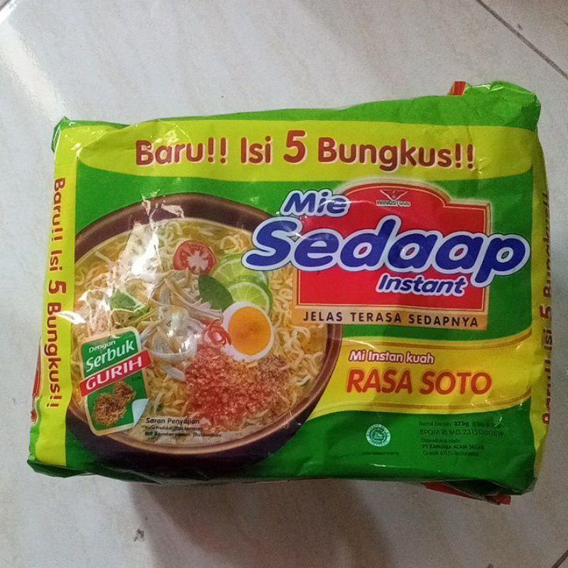 

Mie sedap soto isi 5