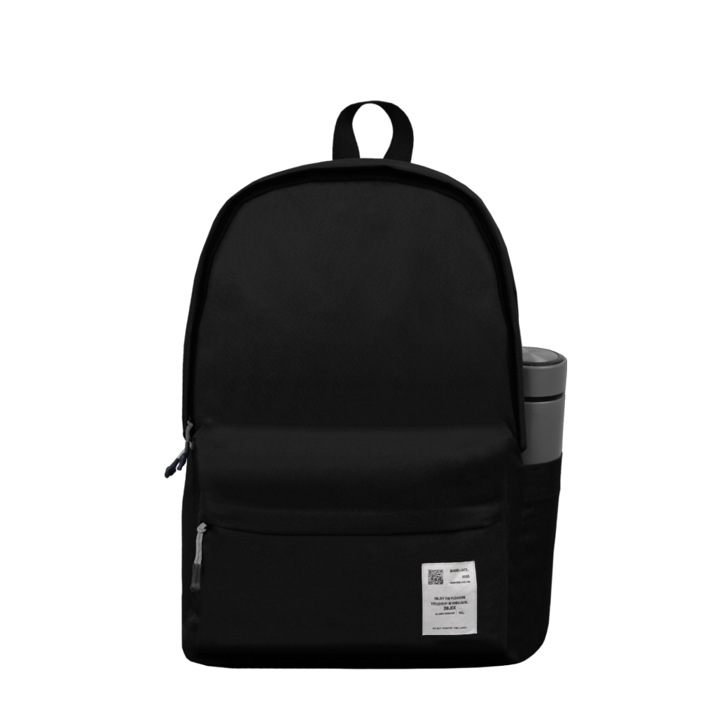 Dobujack Tas Miko Black Backpack