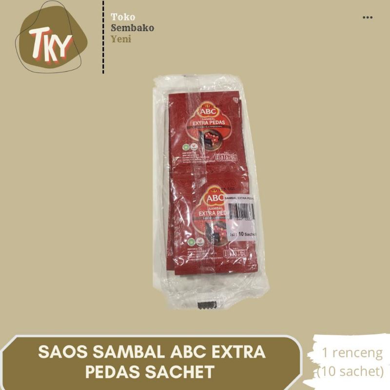 

Saos Sambal ABC Sachet Ekstra Pedas 1 renceng