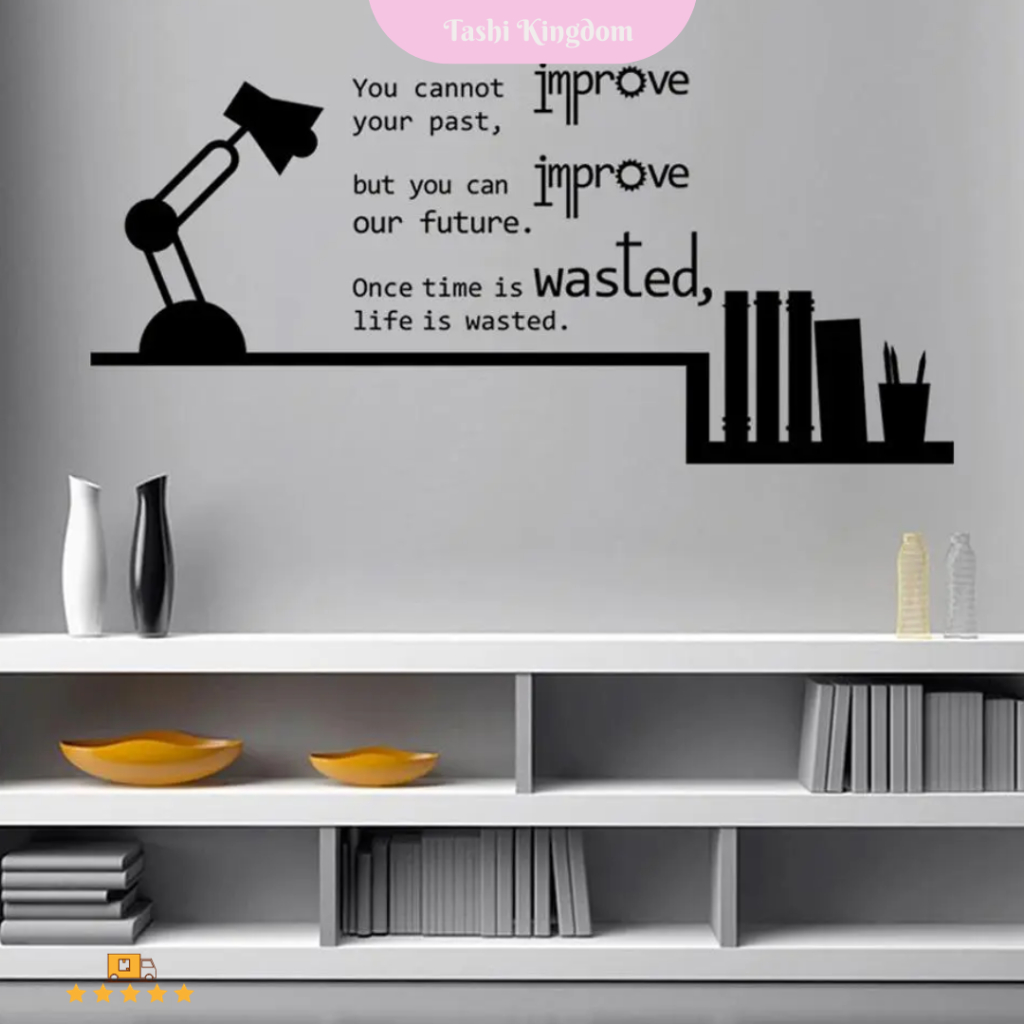 Stiker Dinding Wallpaper stiker stiker ruangan wall stiker quotes dekorasi rumah stiker tulisan