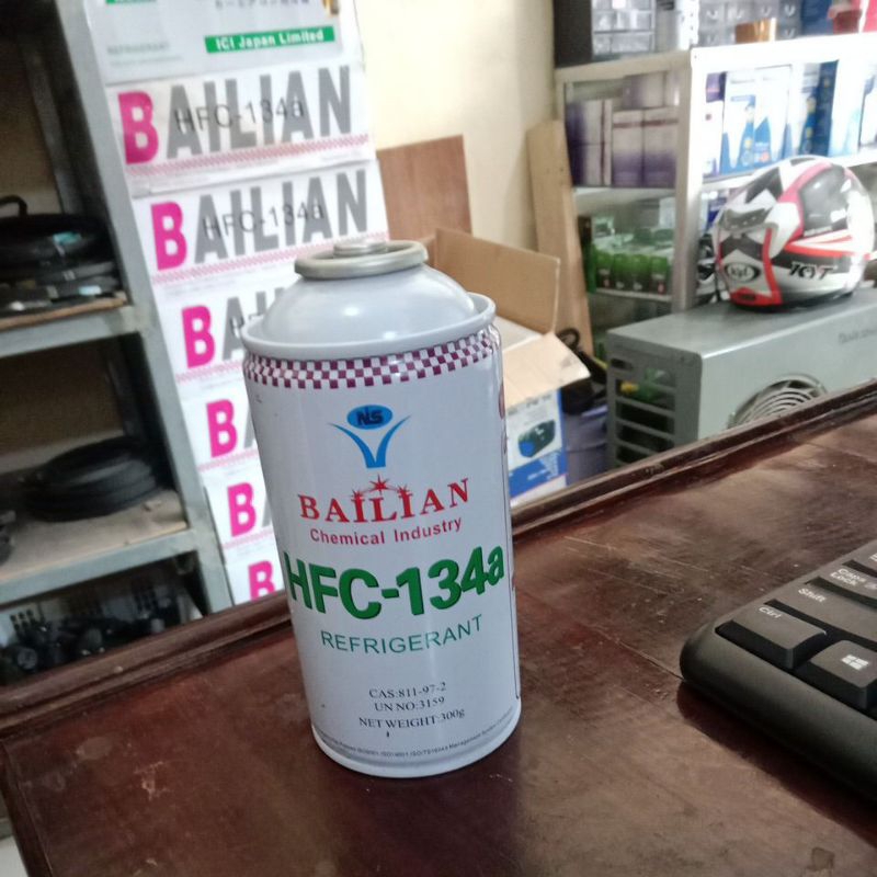 REFRIGERANT / PREON KALENG BAILIAN 134a / FREON BAILIAN KALENG R134a 300g