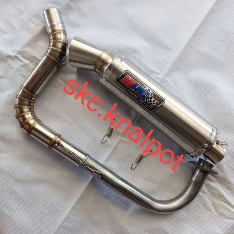 kenalpot racing WRC samlong cobra inlet 38 all matic beat Mio Scoopy Fino pcx Vario NMAX aerox