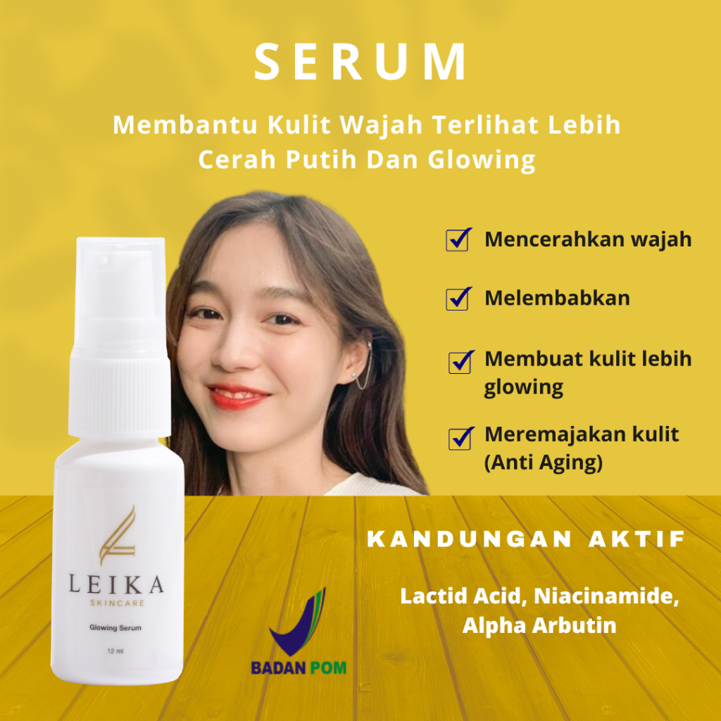 [SERUM] Pemutih Wajah Glowing Cepat Pemutih Muka Glowing Bpom Memutihkan Wajah Dan Glowing Serum Whi
