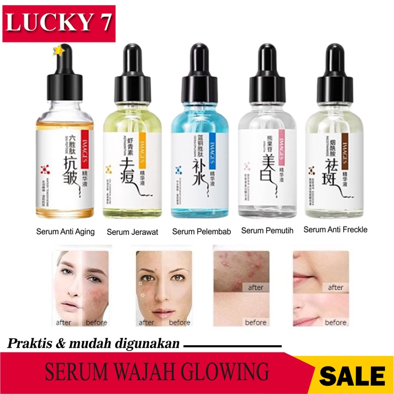 1 Box Isi 7pcs Ampul Serum Wajah Glowing Cindynal Hyaluronic Acid Brightening Penghilang Kerutan Flek Hitam (READY)