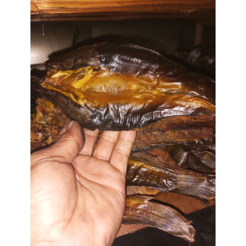 

IKAN SALE / SALAI lele asap SEDAP kering 500 gram 75 ribu.