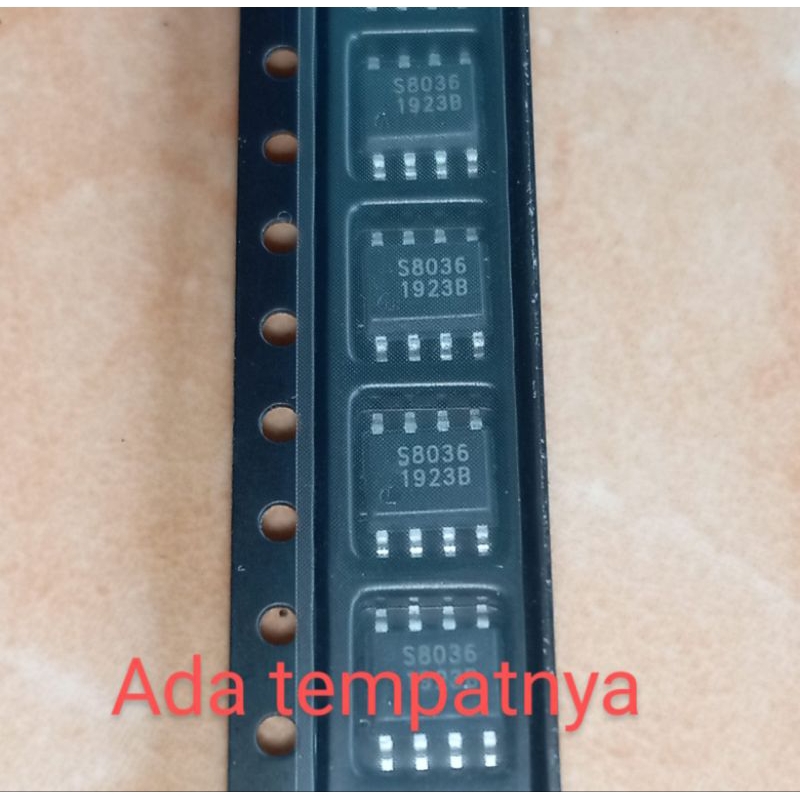 S8036 IC S8036 POLARITAS KVISION S8036 ORIGINAL