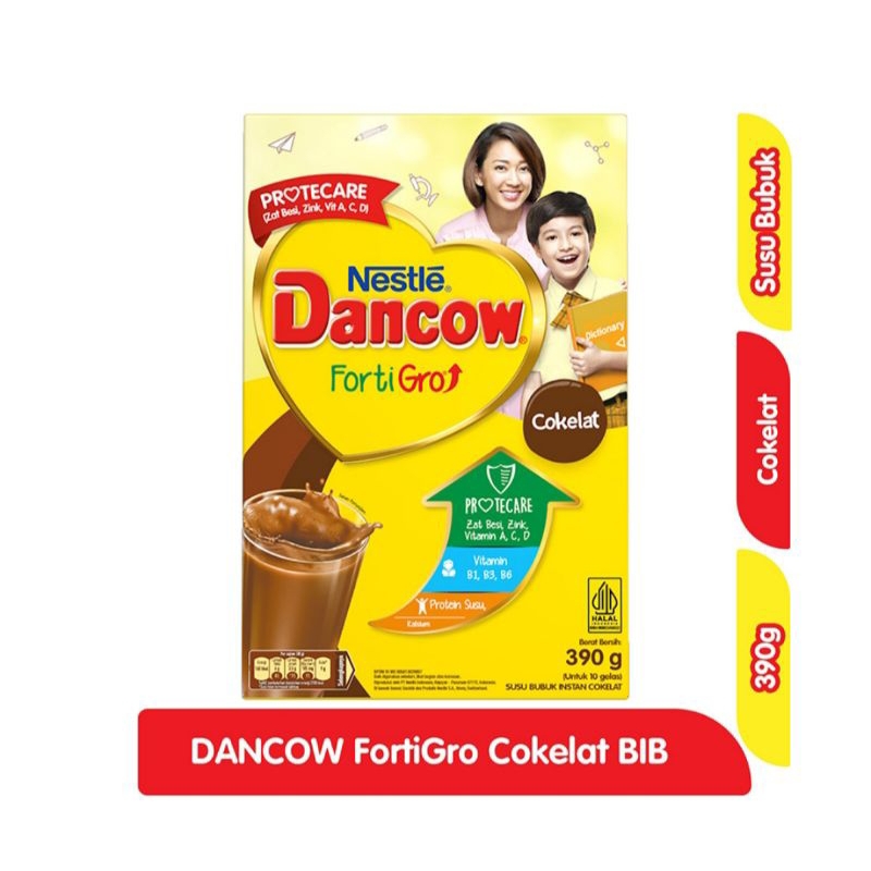 

Dancow Fortigro Instant /Full Cream / Cokelat 390 gr