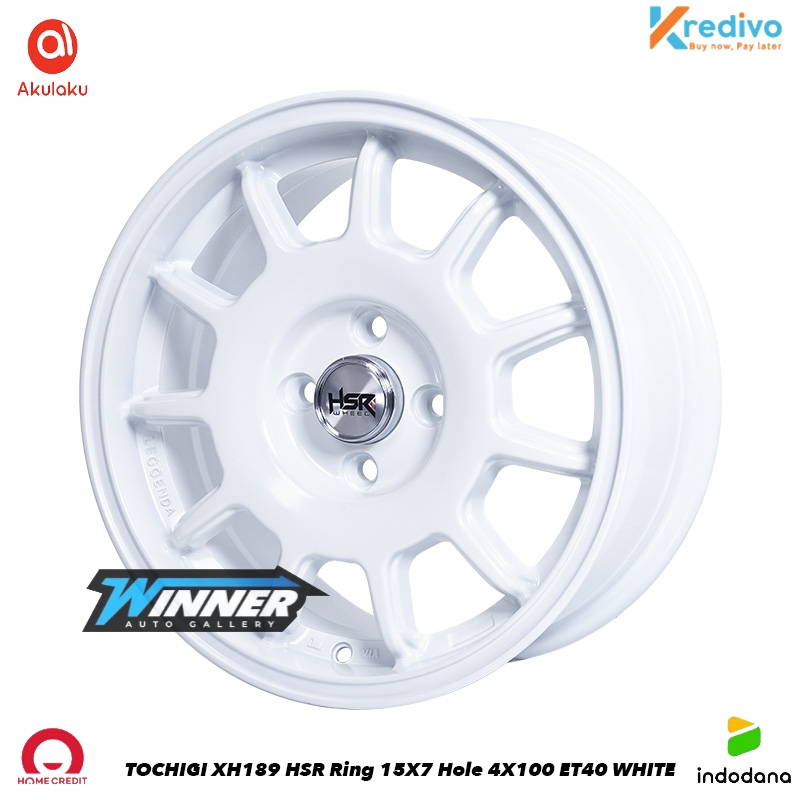 Velg Racing Putih R15 - Velg Racing Agya Ayla Brio Calya Sigra