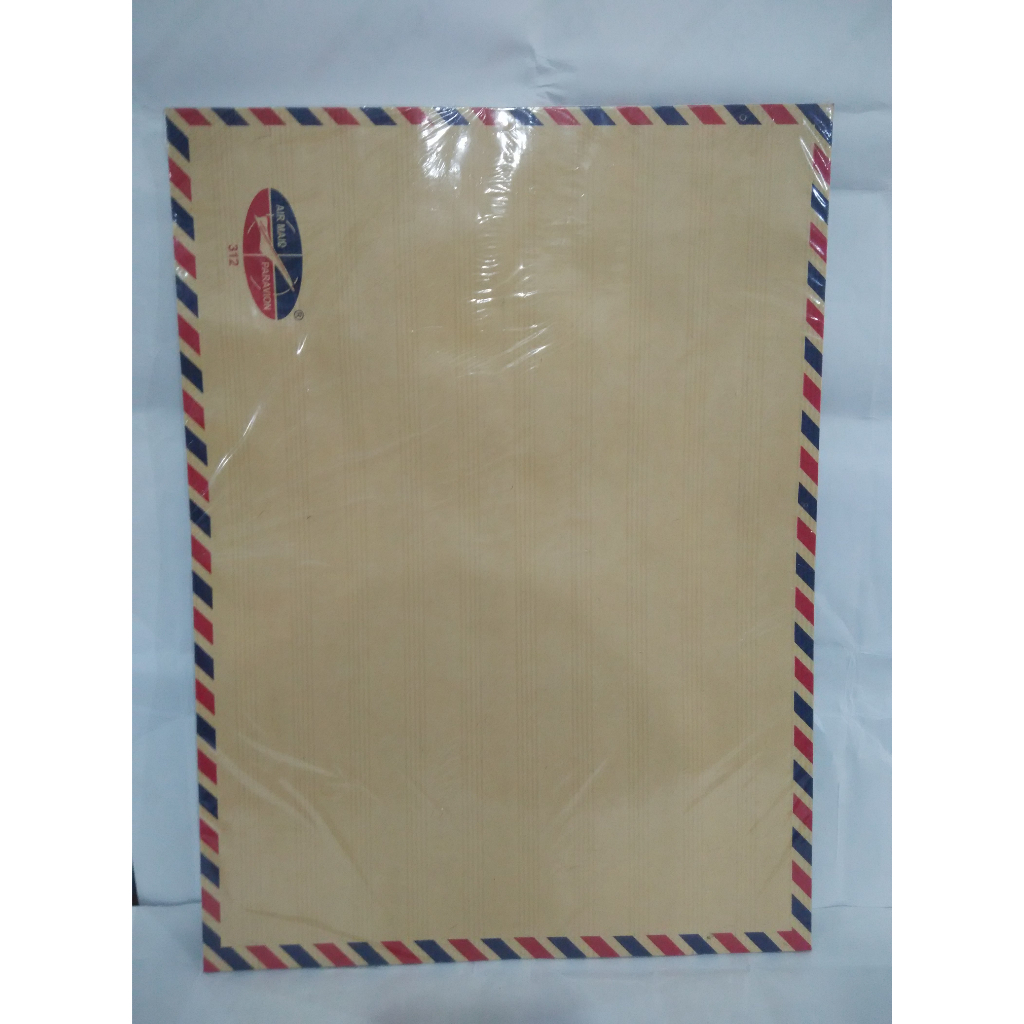 

Amplop Coklat Tebal Air Mail Tanpa Tali 312 (29 x 39 cm)