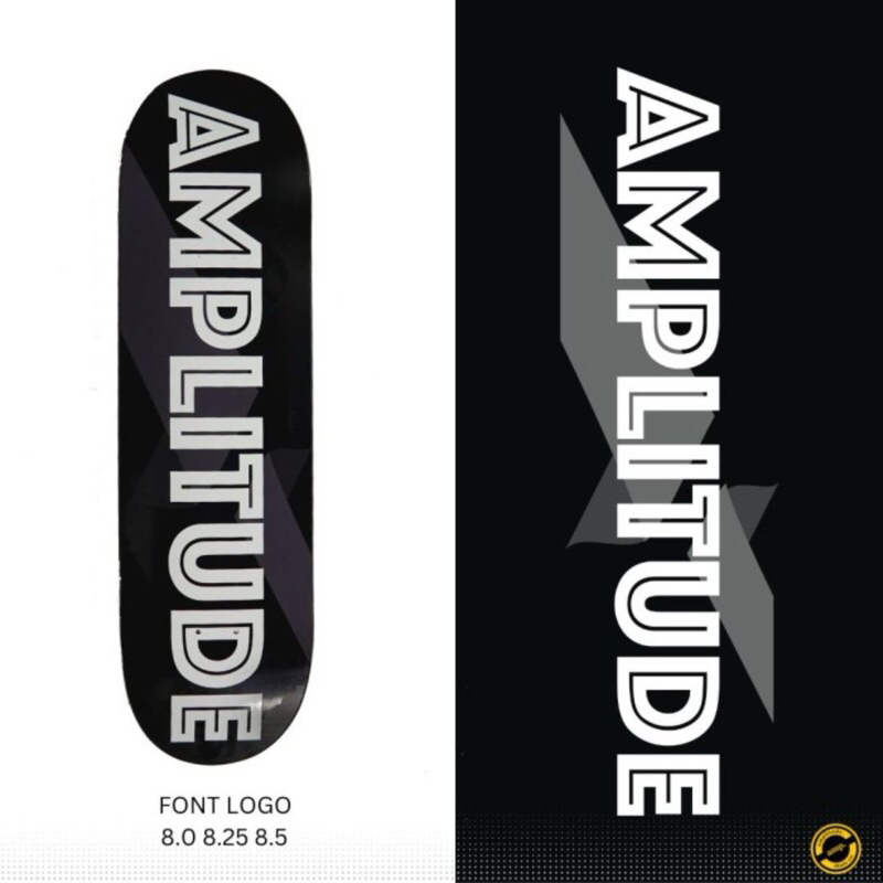 Amplitude Deck Font Logo