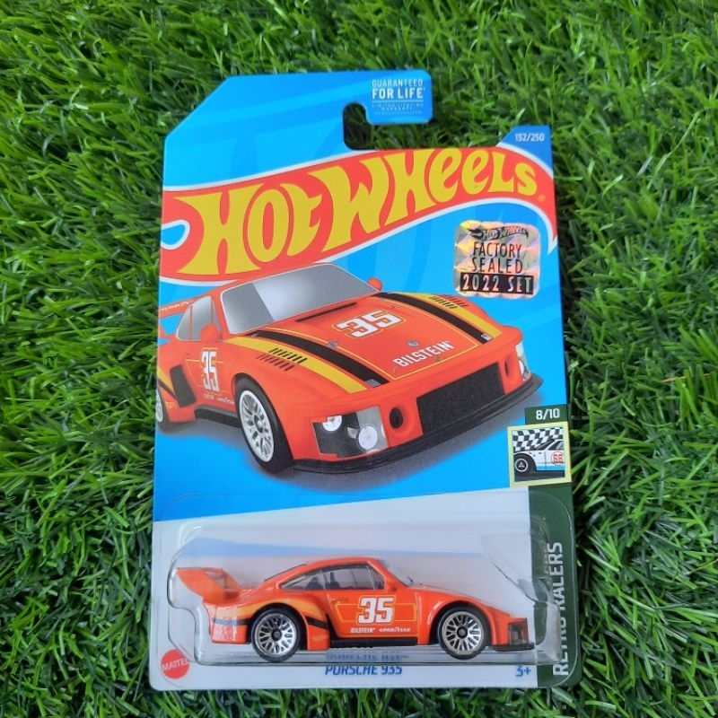 Hot Wheels Reguler Porsche 935 Factory Sealed Red Edition Special Recolour Free Protector