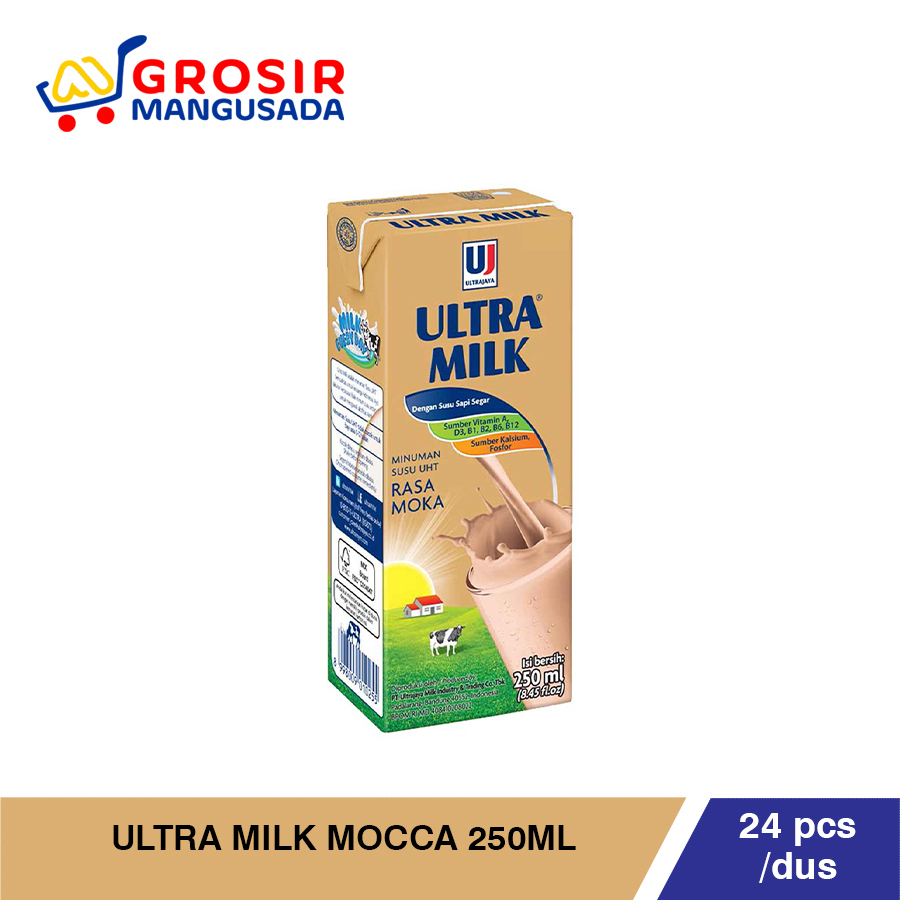 

Grosir Ultra Milk Mocca 250ml - Rasakan Kombinasi Sempurna Antara Kopi dan Susu 6pcs