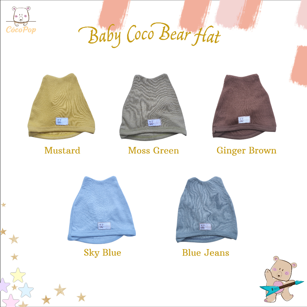 Cocopop Baby Coco Bear Hat