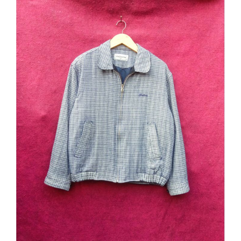 jaket Tartan Indian