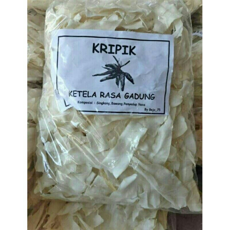

⚡KRIPIK SINGKONG RASA GADUNG/KEMASAN 1KG