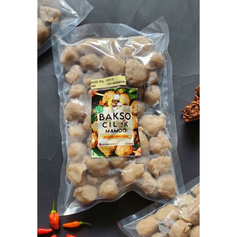 

Bakso Cilok Mamoo Original isi 50 pcs