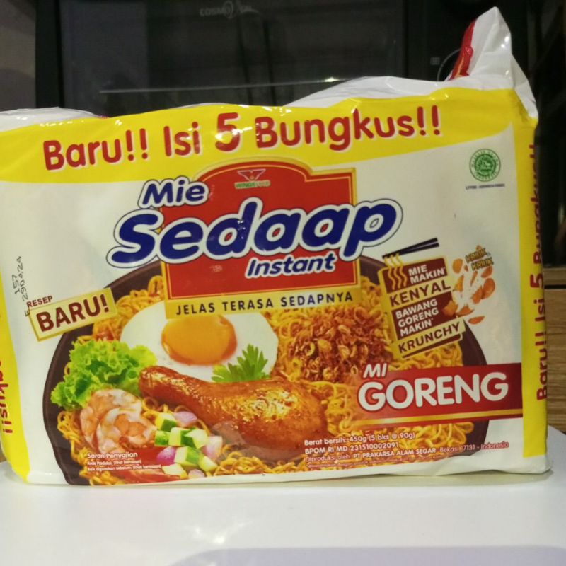 

Mie Sedaap Goreng isi 5 bungkus