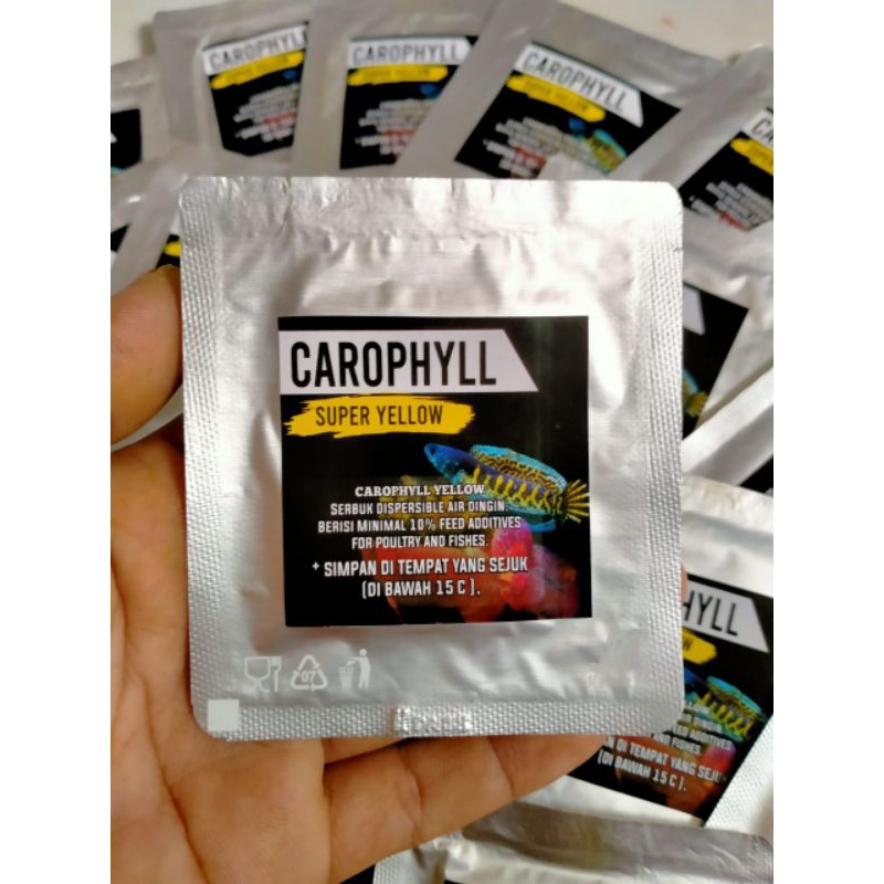 Caropil yellow Original // Carophyll yellow(Channa,Louhan,Arwana)