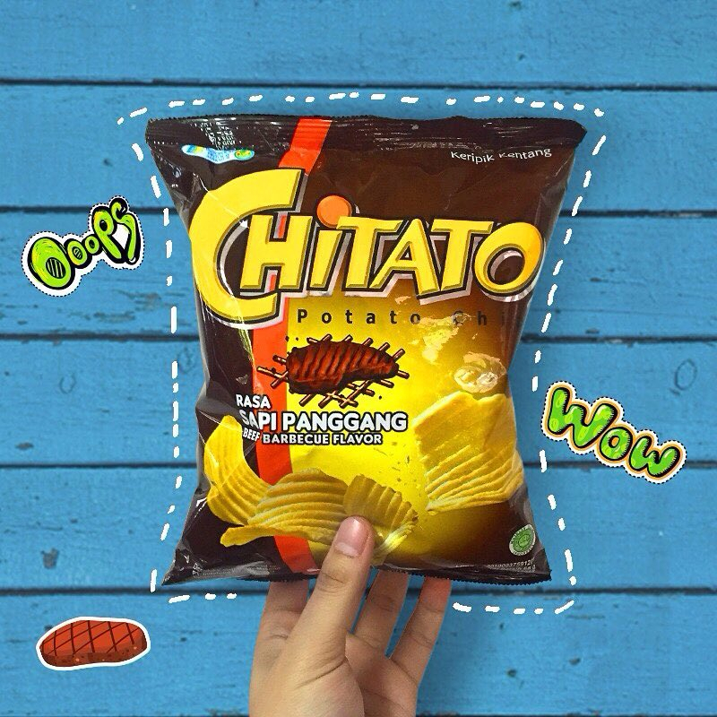 

Snack / Chiki Chitato Renceng isi 10 (14gr) Rasa Sapi Panggang