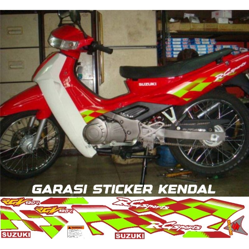 STRIPING RG SPORT SATRIA 120 R S SPORTS