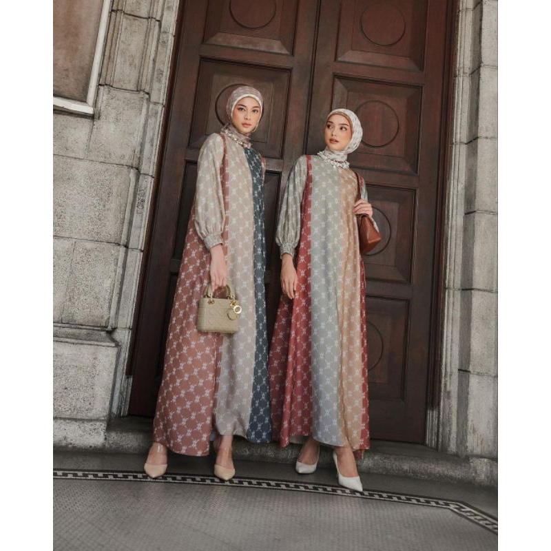 Monodama Dress Muda || Savane Dress Muda || Mariposa Dress Muda Signature Series By Muda Official