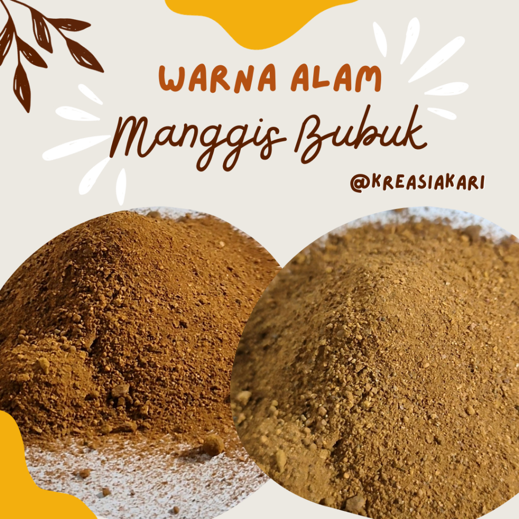 

[WARNA ALAM] BAHAN ALAM WARNA HITAM MANGGIS BUBUK KERING Per KG