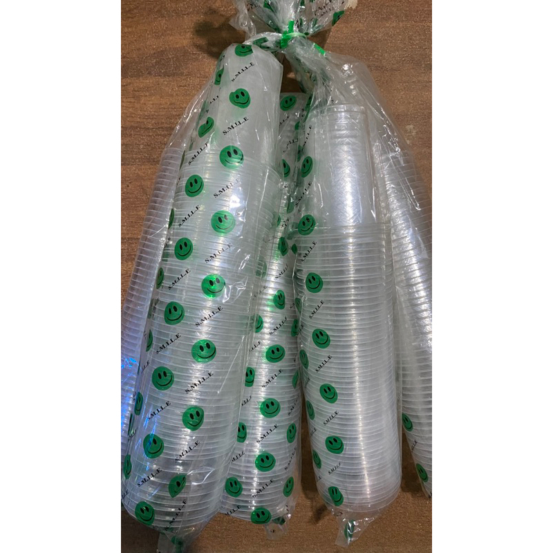 CUP PLASTIK KOPI 220 ml isi 50 cup