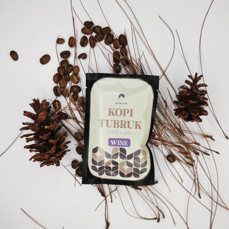 

Kopi Tubruk Kemasan Sachet Asli Puntang Proses Wine