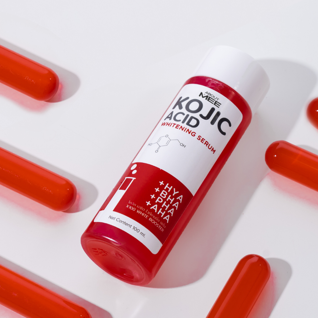 ABOUTMEE KOJIC ACID Serum Badan Kojic Acid Pencerah Kulit 100 ml Whitening Body Serum Thailand Serum