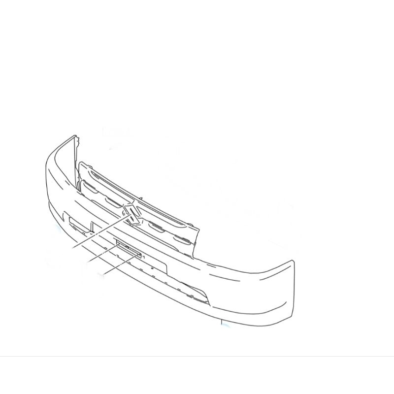 Bumper depan New Carry Tayo 2019