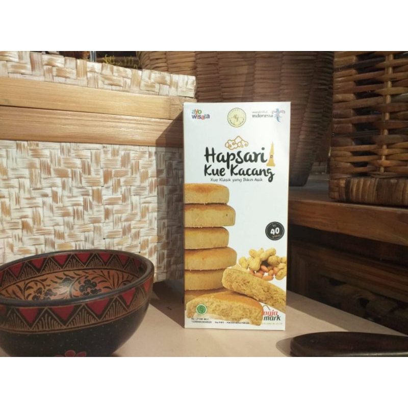 

Kue kacang Hapsari 40 pcs