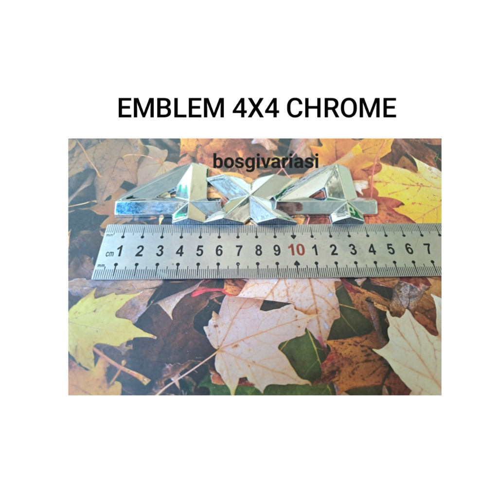 Emblem Logo Mobil 4x4 chrome / emblem 4x4 chrome emblem 4x4 universal