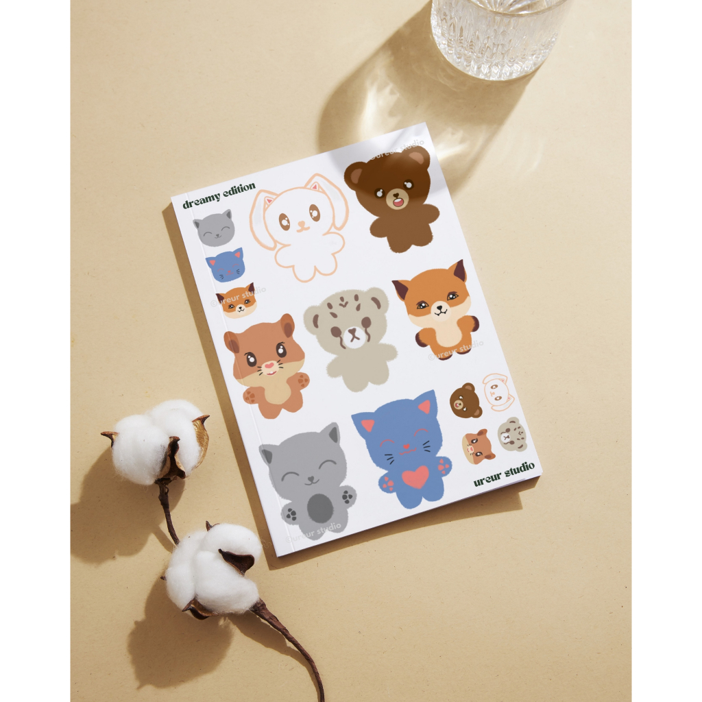 

Sticker Sheet A6 Dreamy Edition by ureurstudio