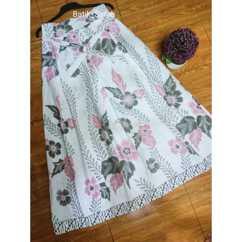 Rok Klok Payung Motif Batik Klasik Modern Terbaru Kekinian BATIK NOVA