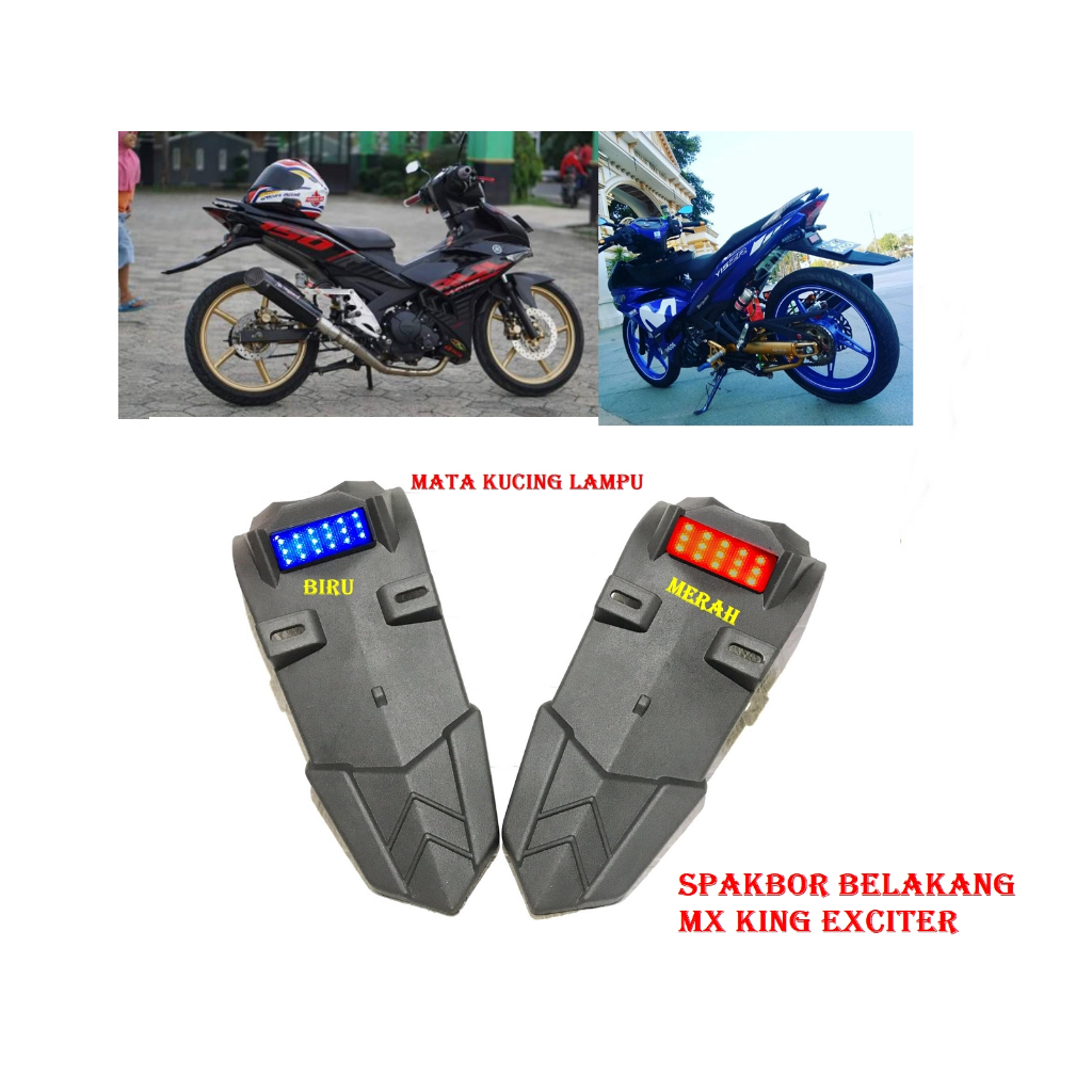 SPAKBOR BELAKANG MX KING BUNTUT SPAKBOR BELAKANG MX KING BAHAN PLASTIK ABS PNP mx king buntut fender