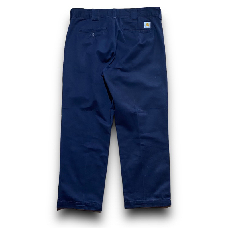 Carhartt WIP "Master Pant" navy