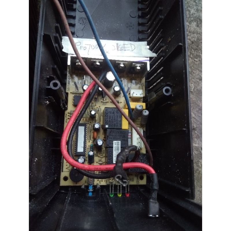 mesin modul mainboard UPS prolink pro700v yang 3 LED indikator bekas