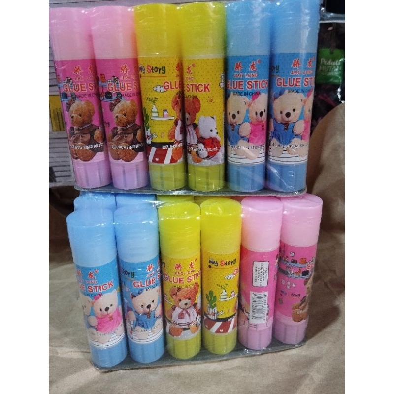 

(1pcs) GLUE STICK / LEM STICK PUTAR KECIL 10G