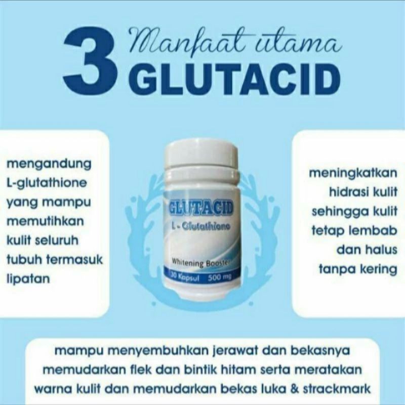 GLUTACID L- GLUTATHIONE WHITENING BOOSTER