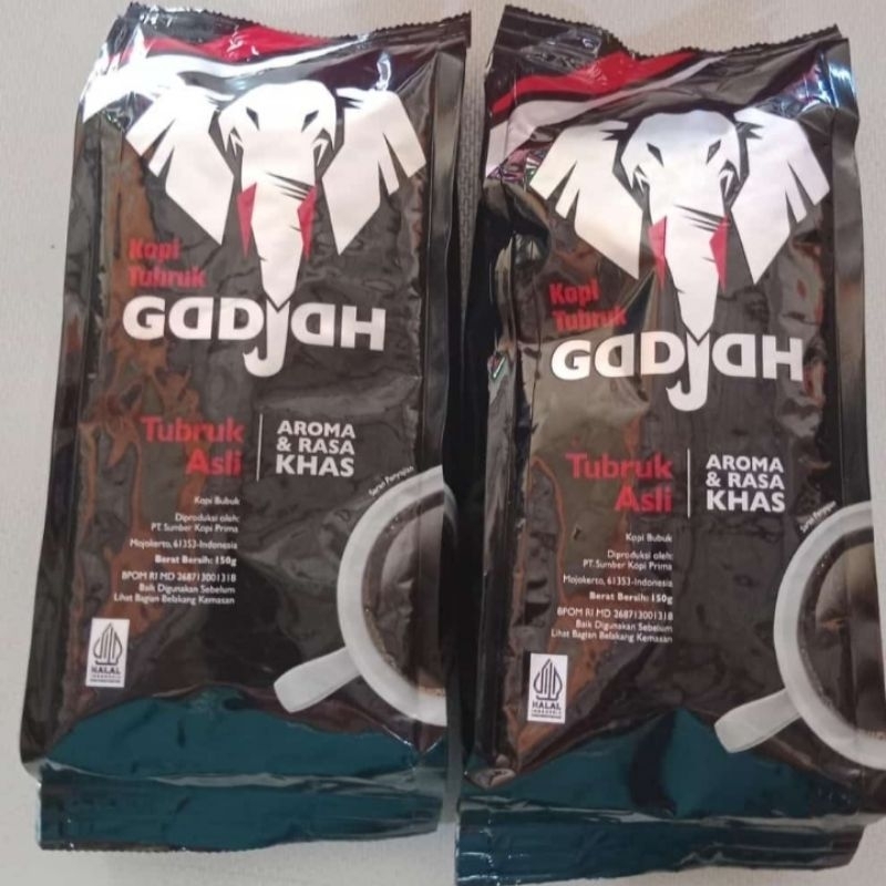 

(Jatim) Kopi Tubruk GADJAH 150gr