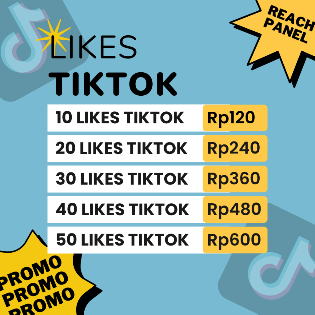 Like Tiktok / Like Tiktok Bergaransi / Tiktok Like Permanen / Like Tiktok Murah Global