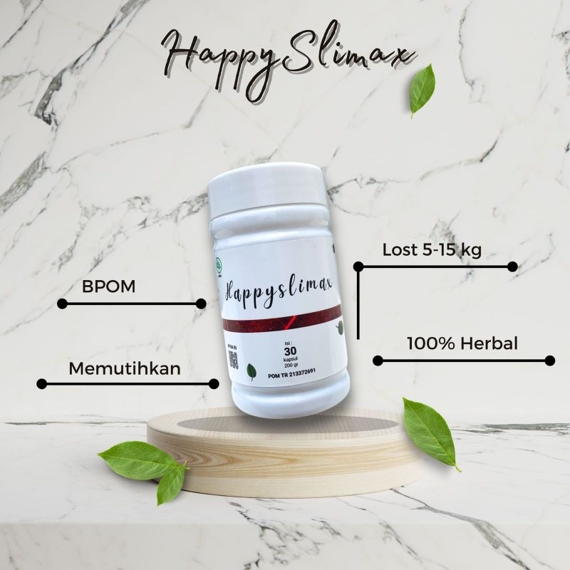 HAPPYSLIMAX EKSTRA 100% ORIGINAL RESELLER RESMI LAMPUNG