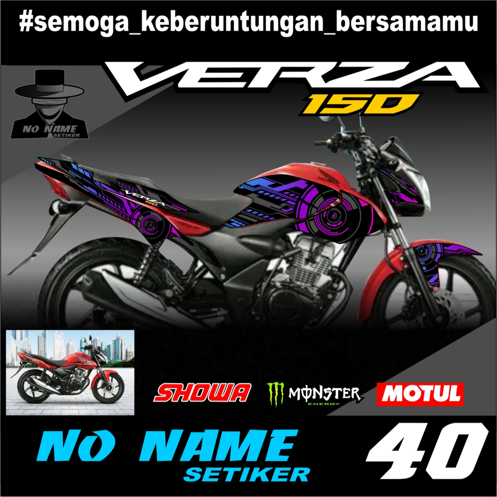 striping variasi verza(40) / decal verza / variasi verza