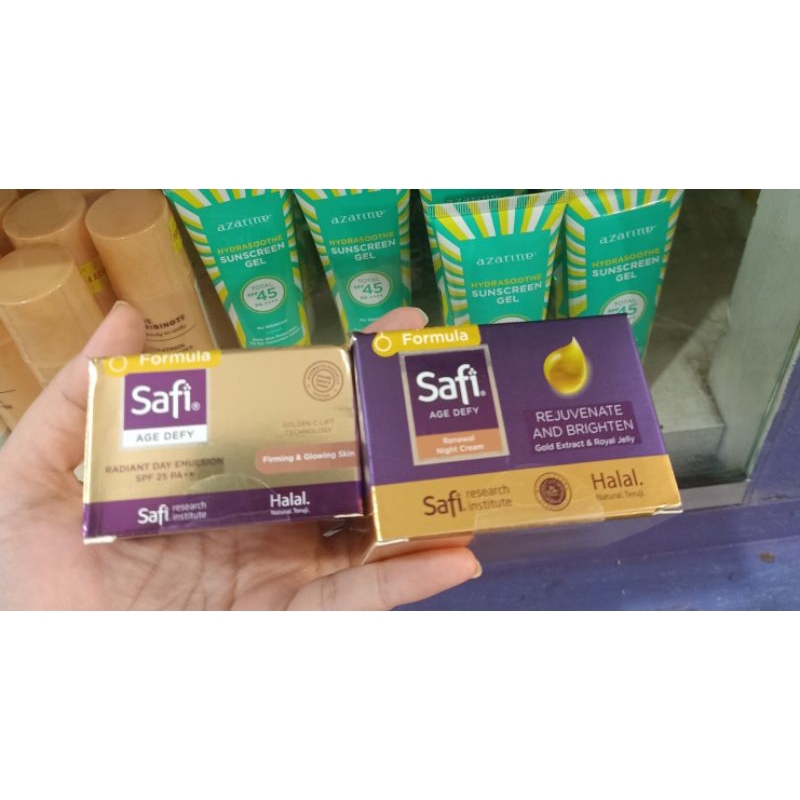 safi age defy night & day cream