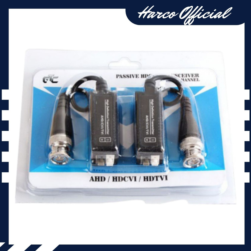 VIDEO BALUN CCTV AHD/HDCVI/HDTVI